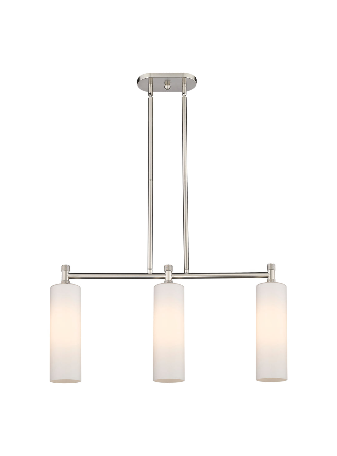 Innovations Lighting Crown Point 12" Island Light - Satin Nickel