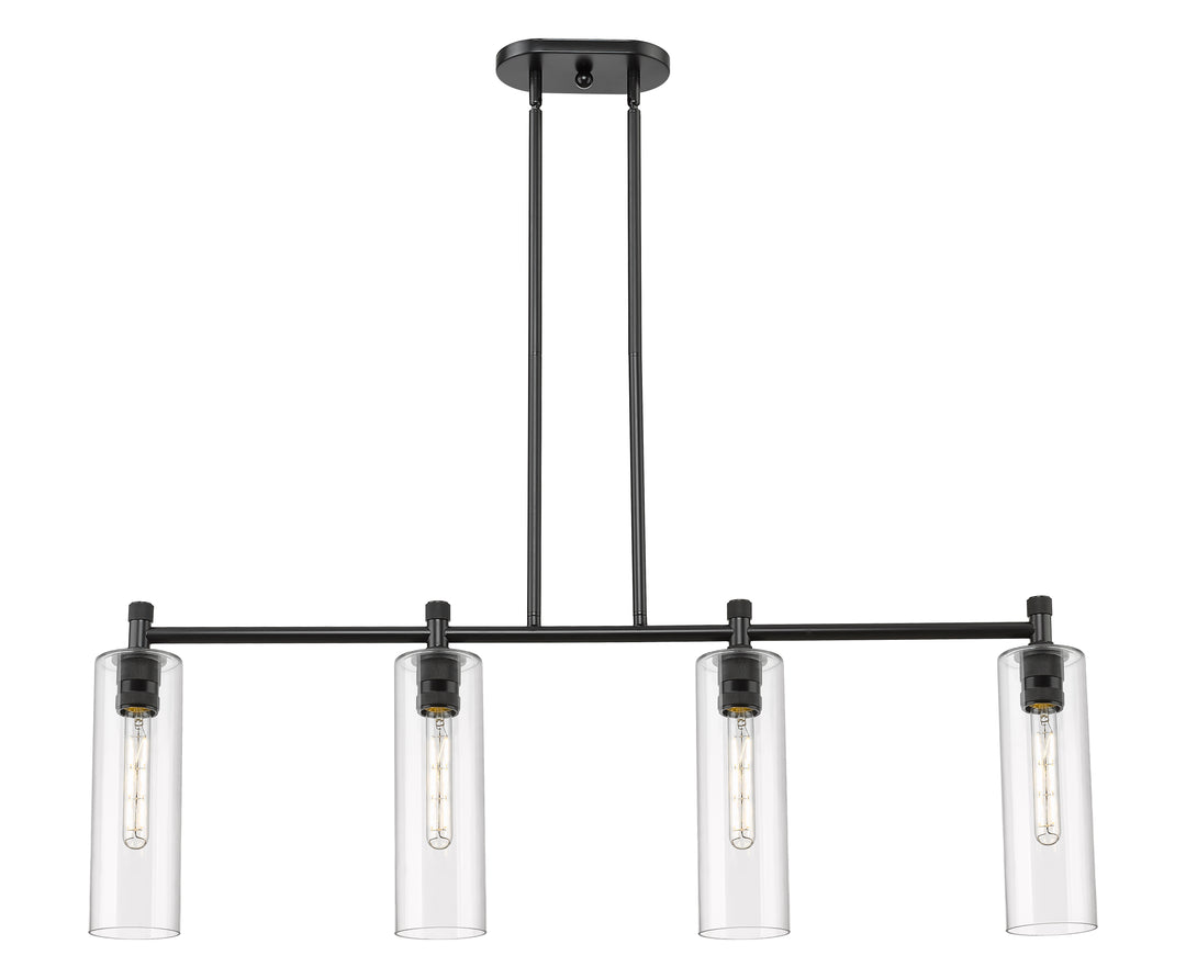 Innovations Lighting Crown Point 12" Island Light - Matte Black