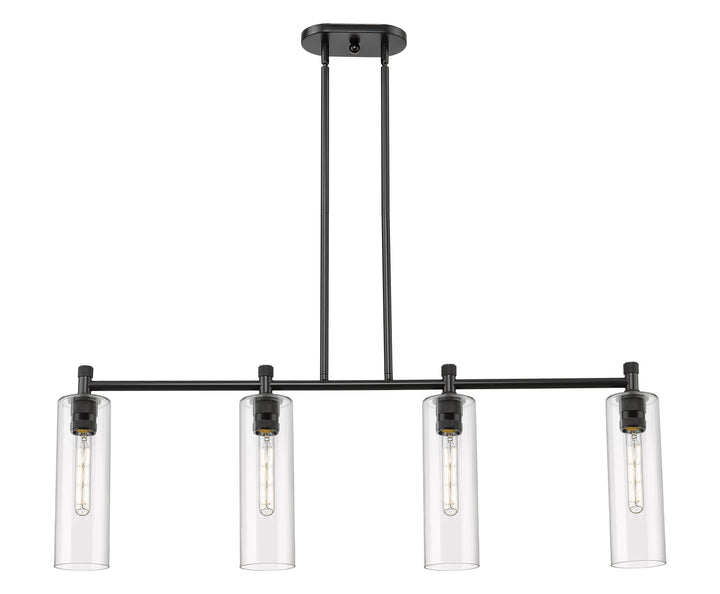 Innovations Lighting Crown Point 12" Island Light - Matte Black