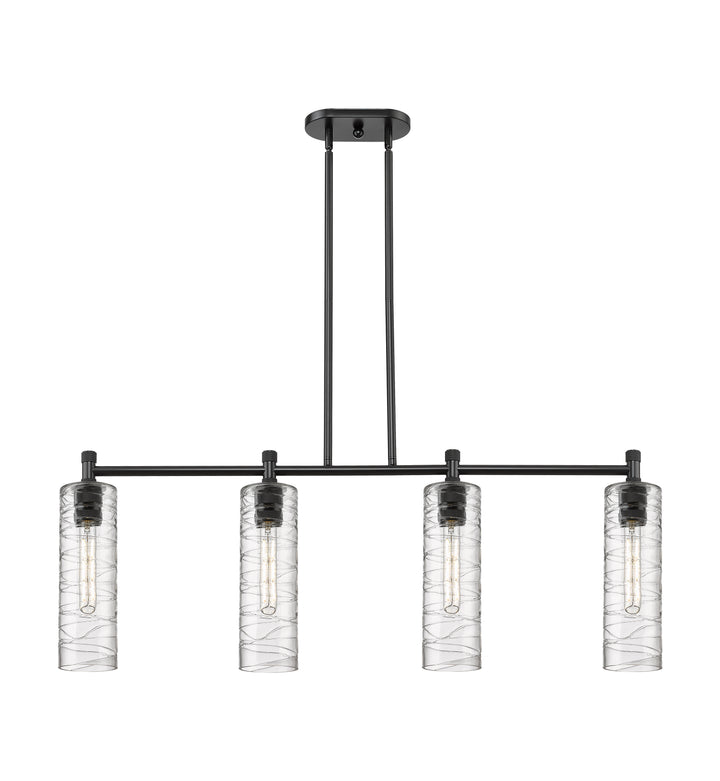 Innovations Lighting Crown Point 12" Island Light - Matte Black