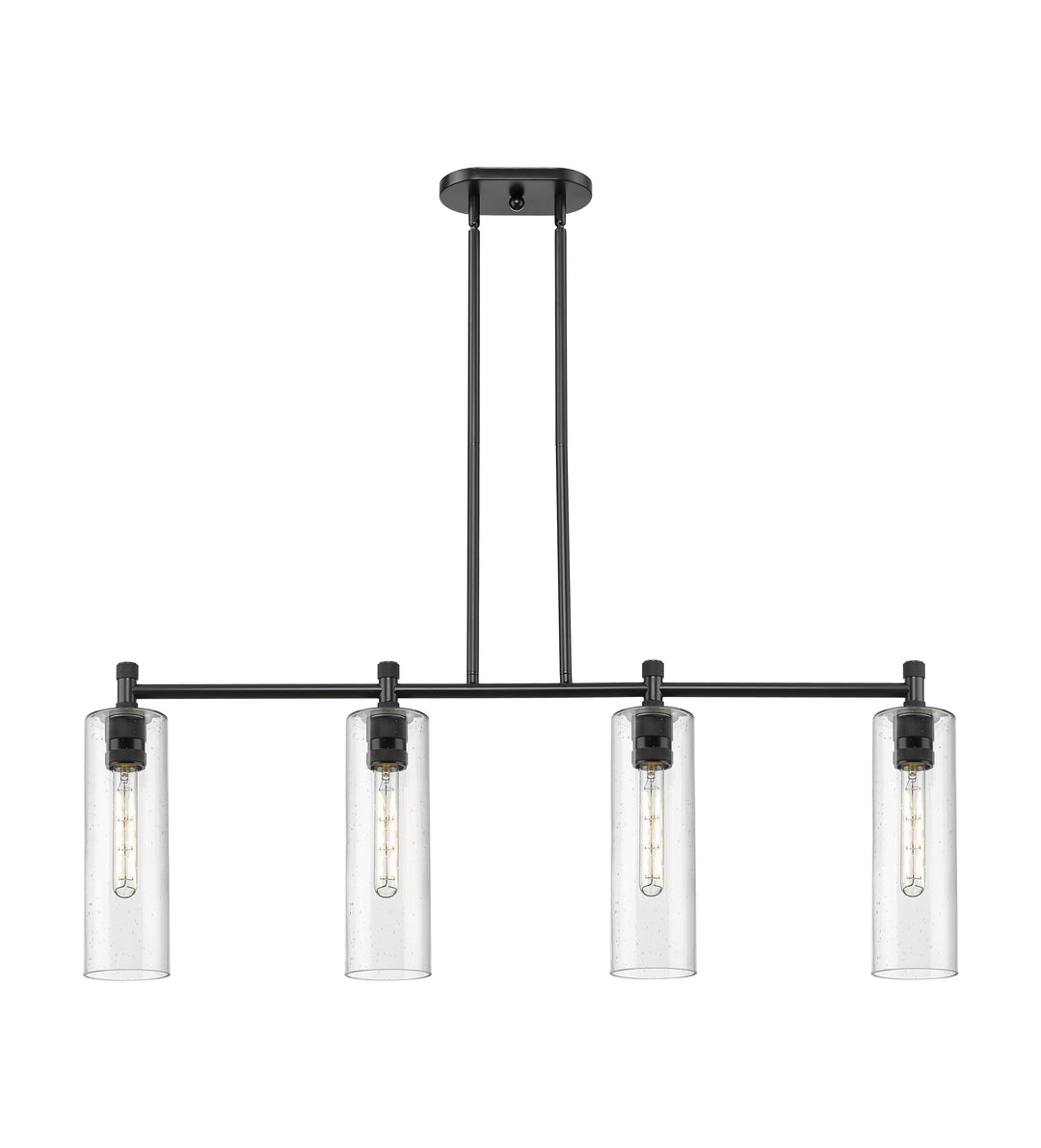 Innovations Lighting Crown Point 12" Island Light - Matte Black