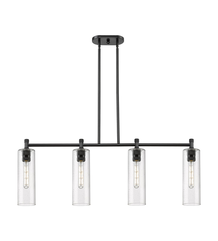 Innovations Lighting Crown Point 12" Island Light - Matte Black