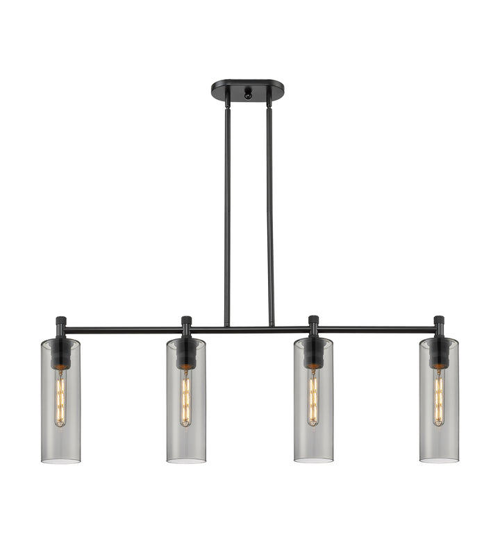 Innovations Lighting Crown Point 12" Island Light - Matte Black