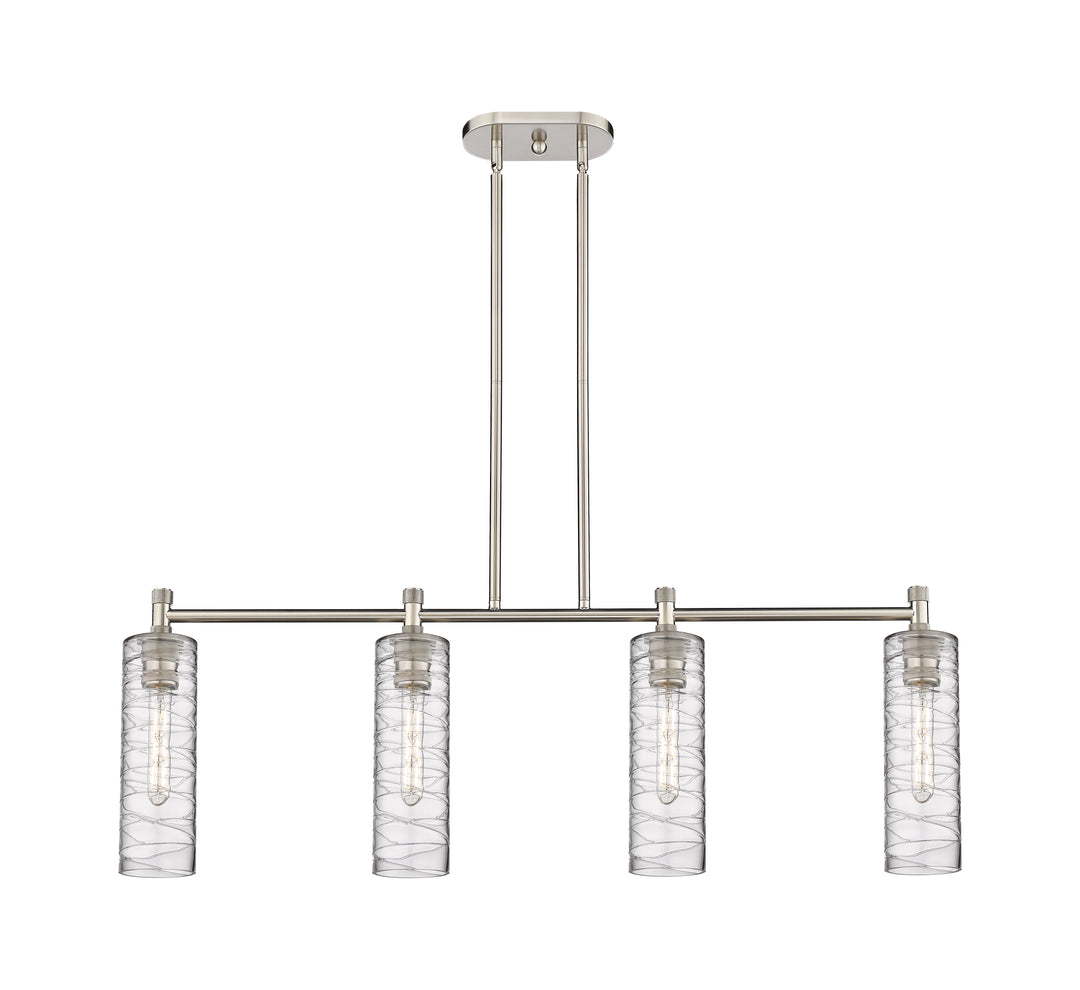 Innovations Lighting Crown Point 12" Island Light - Satin Nickel