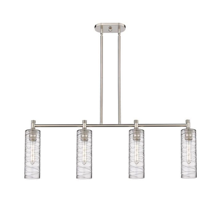 Innovations Lighting Crown Point 12" Island Light - Satin Nickel