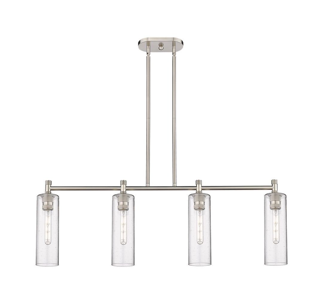 Innovations Lighting Crown Point 12" Island Light - Satin Nickel