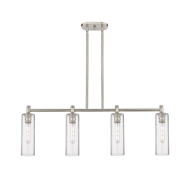 Innovations Lighting Crown Point 12" Island Light - Satin Nickel