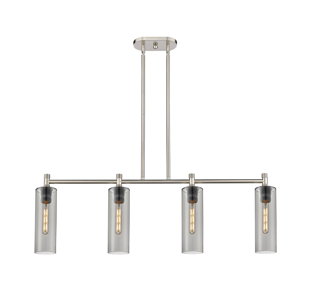 Innovations Lighting Crown Point 12" Island Light - Satin Nickel