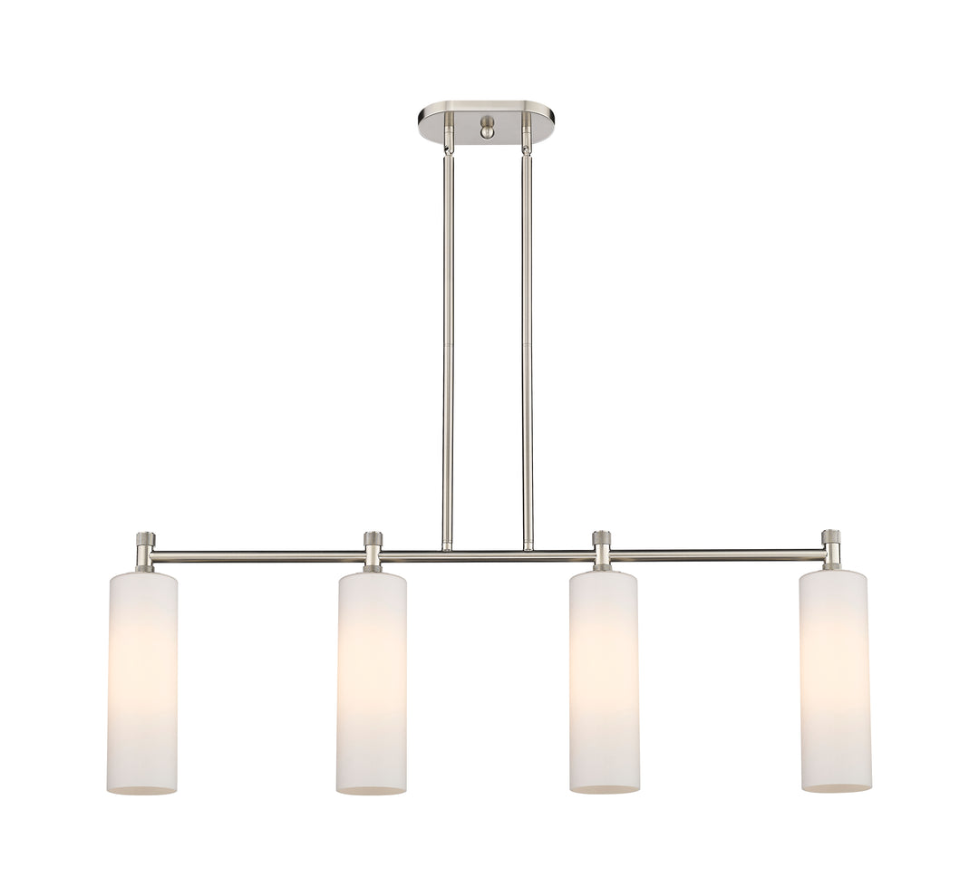Innovations Lighting Crown Point 12" Island Light - Satin Nickel
