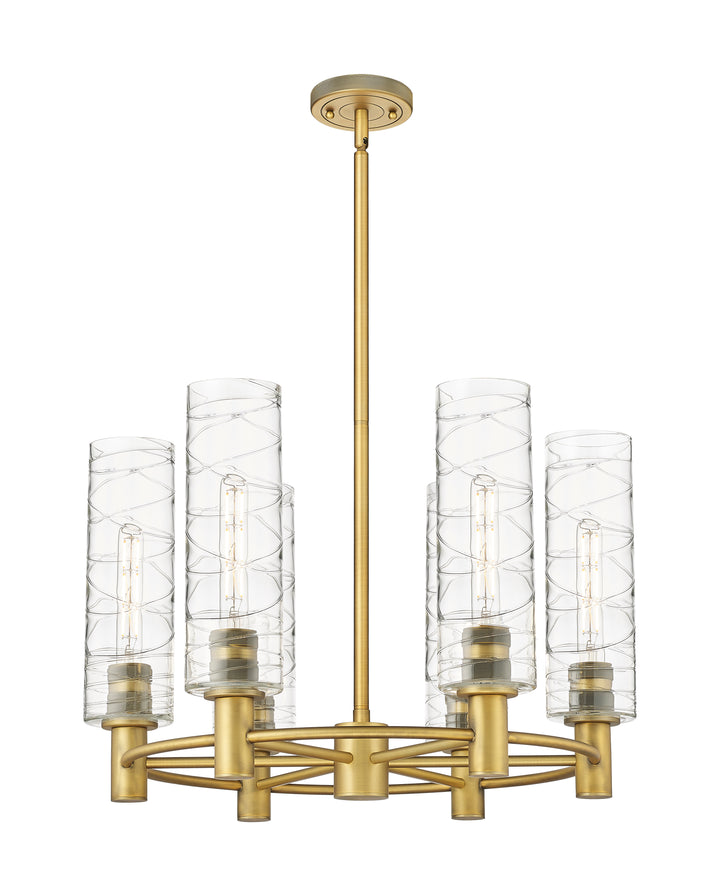 Innovations Lighting Crown Point 12" Chandelier - Brushed Brass
