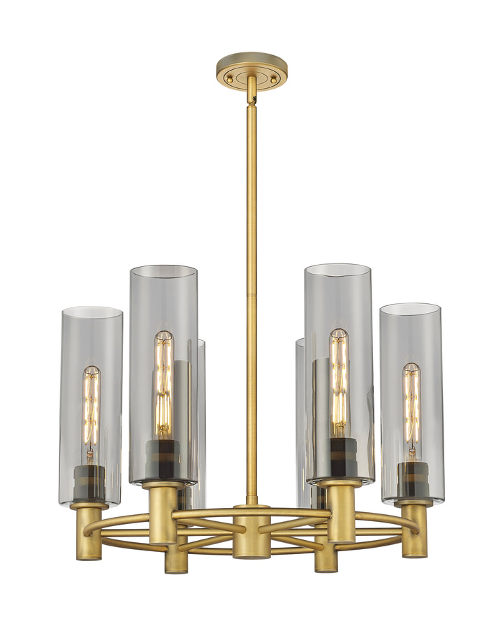 Innovations Lighting Crown Point 12" Chandelier - Brushed Brass
