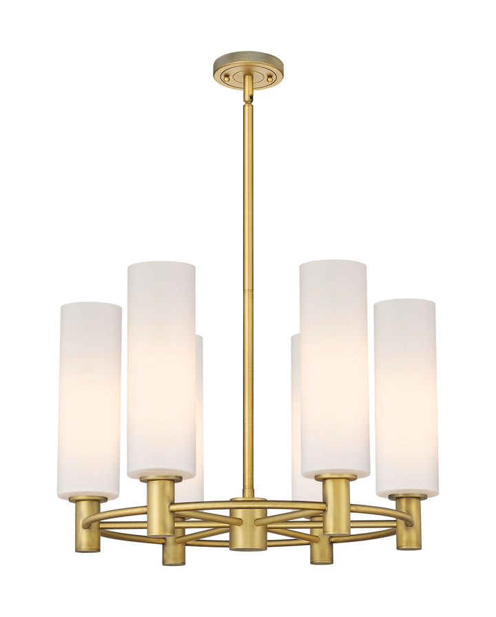 Innovations Lighting Crown Point 12" Chandelier - Brushed Brass