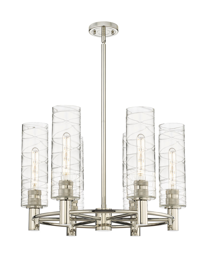 Innovations Lighting Crown Point 12" Chandelier - Polished Nickel