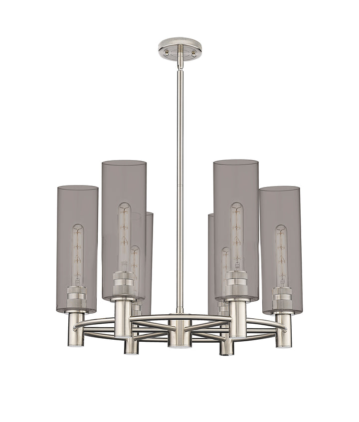 Innovations Lighting Crown Point 12" Chandelier - Polished Nickel