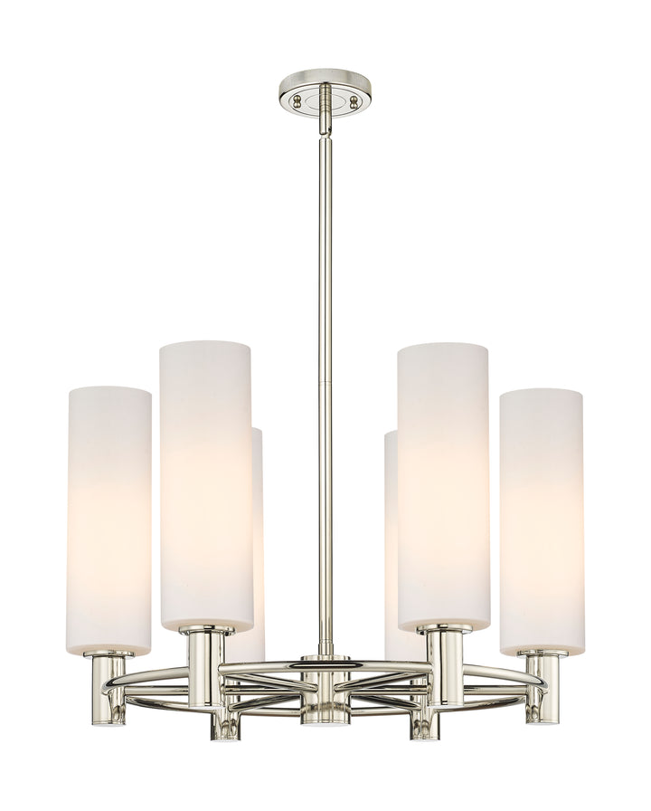 Innovations Lighting Crown Point 12" Chandelier - Polished Nickel