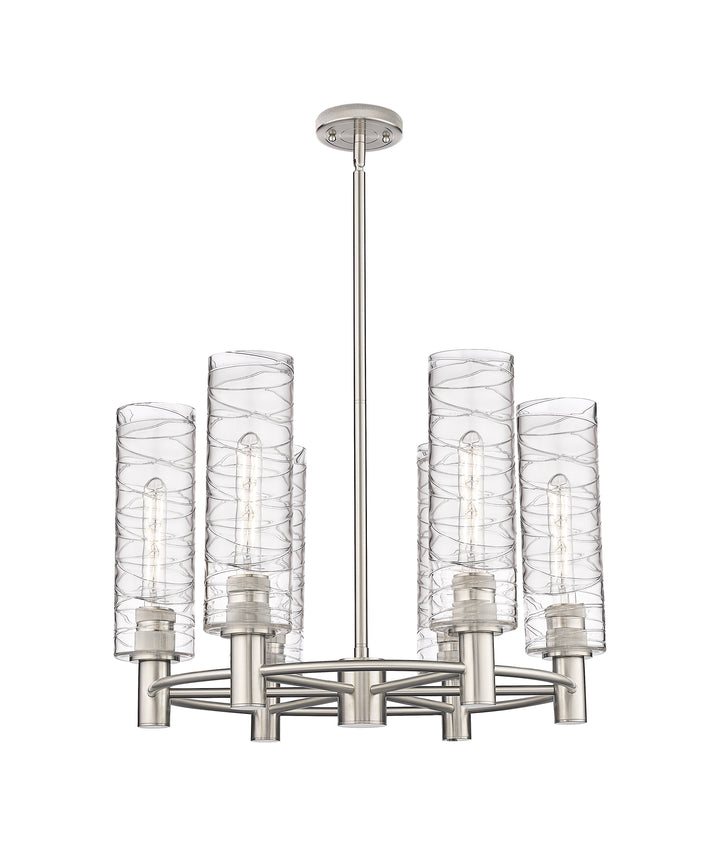 Innovations Lighting Crown Point 12" Chandelier - Satin Nickel