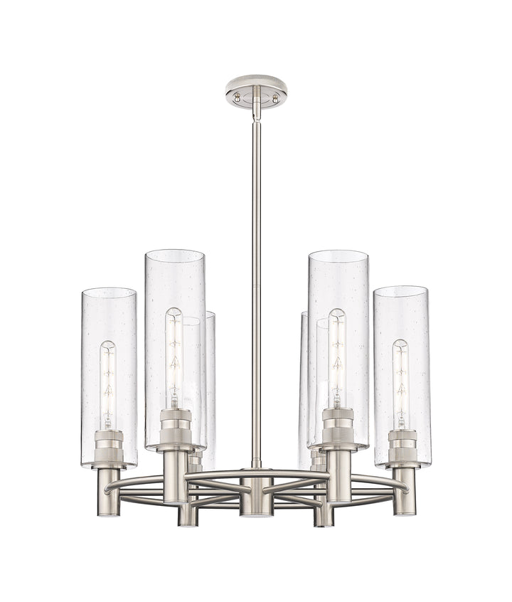 Innovations Lighting Crown Point 12" Chandelier - Satin Nickel