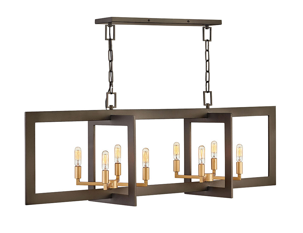 Hinkley Anders Chandelier Chandeliers Hinkley Metallic Matte Bronze 12.0x48.0x16.75