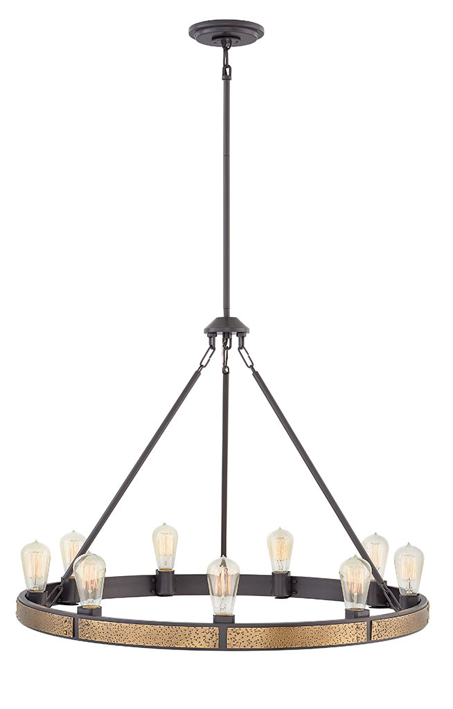 Hinkley Everett Chandelier Chandeliers Hinkley Bronze 32.0x32.0x24.0