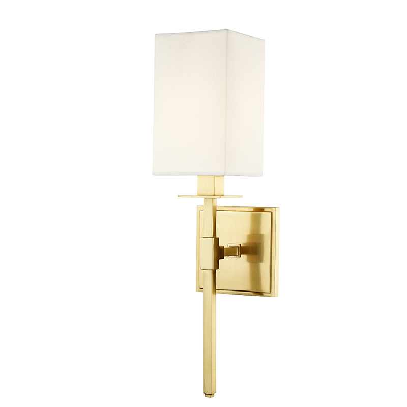 Hudson Valley Lighting Taunton Wall Sconce Wall Sconces Hudson Valley Lighting Aged Brass  