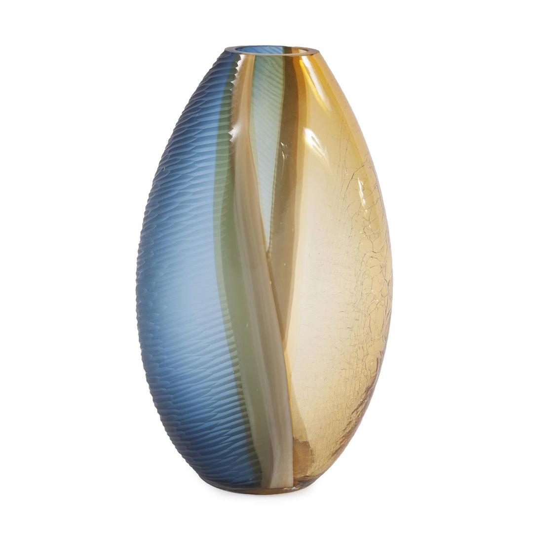 Howard Elliott Collection Mirina Hand Blown Glass Vase, Large