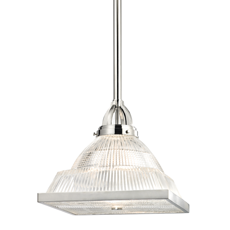 Hudson Valley Lighting Harriman Pendant Pendants Hudson Valley Lighting Polished Nickel  