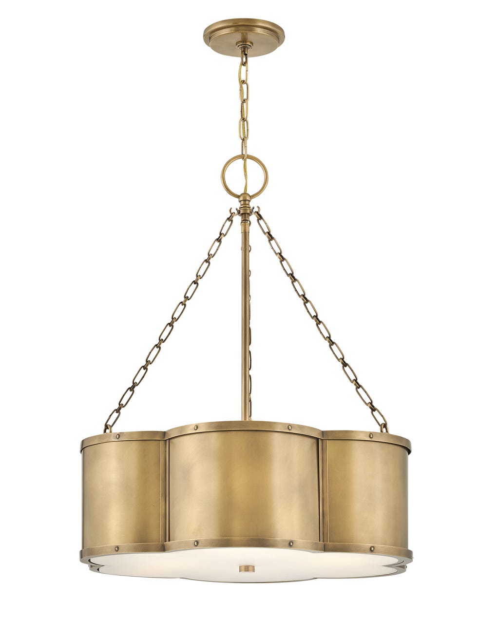 Hinkley Chance Chandelier Chandeliers Hinkley Heritage Brass 22.0x22.0x26.5