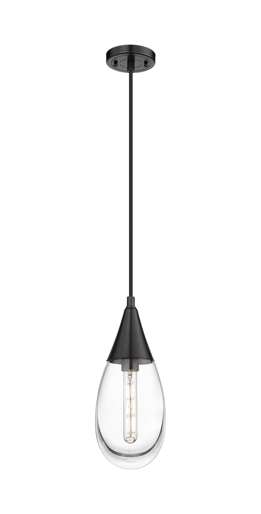 Innovations Lighting Malone 6" Pendant - Matte Black Pendants Innovations Lighting   