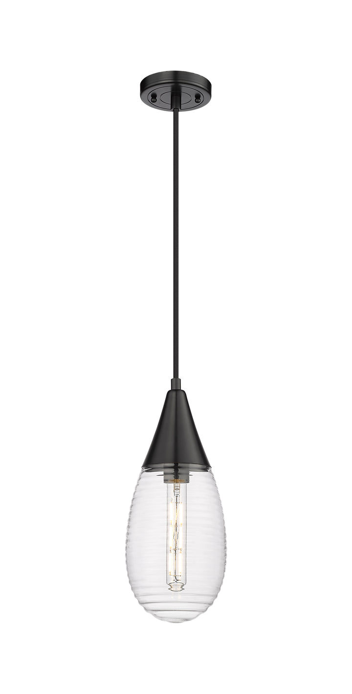 Innovations Lighting Malone 6" Pendant - Matte Black Pendants Innovations Lighting   