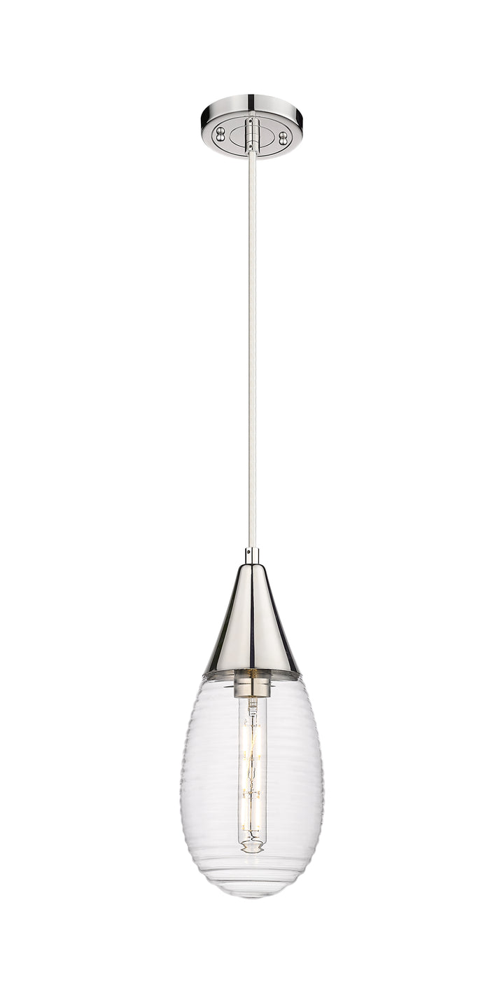 Innovations Lighting Malone 6" Pendant - Polished Nickel Pendants Innovations Lighting   