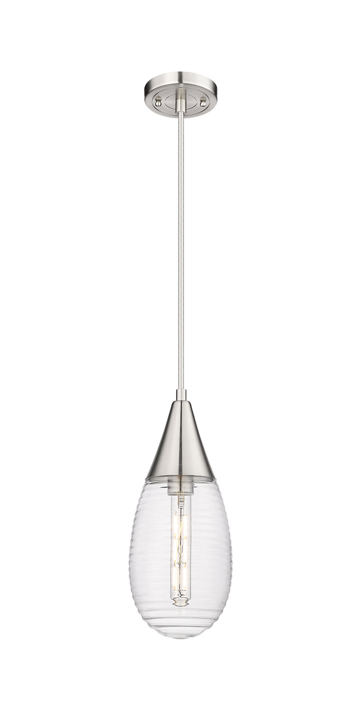 Innovations Lighting Malone 6" Pendant - Satin Nickel Pendants Innovations Lighting   