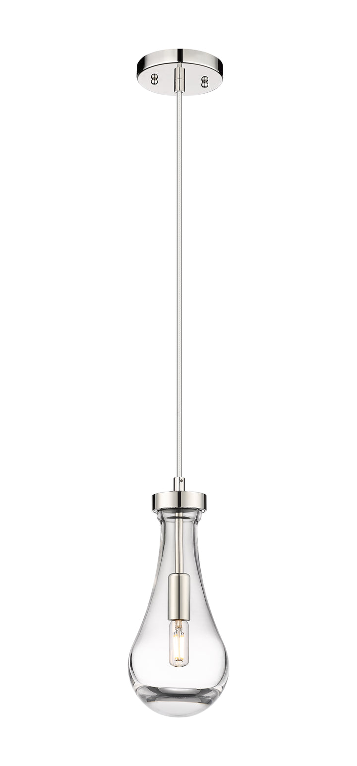 Innovations Lighting Owego 5" Pendant - Polished Nickel Pendants Innovations Lighting Clear ; Glass Type: Clear  