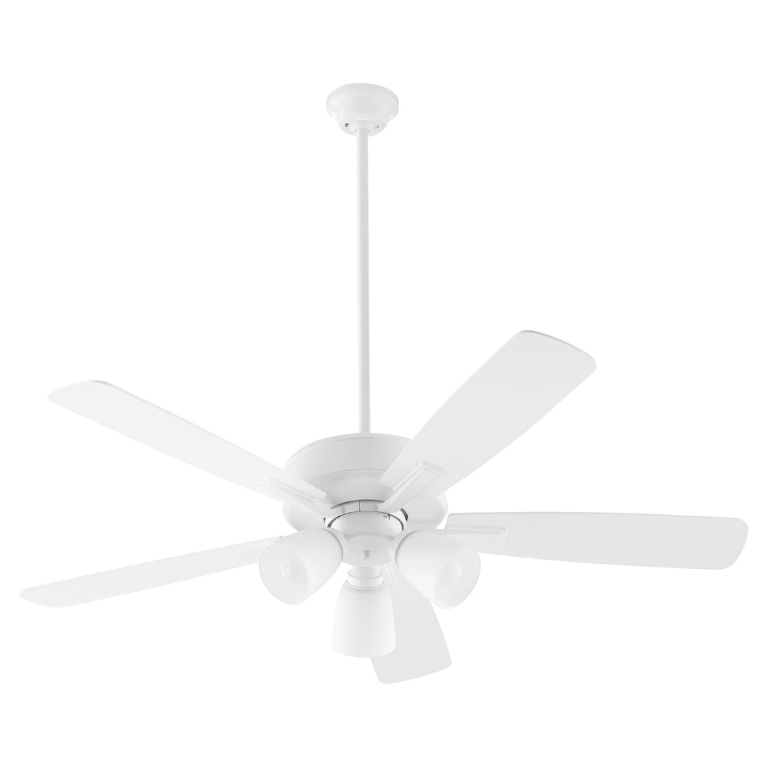 Quorum Ovation 4525-308 52" 3-light ceiling fan in Studio White