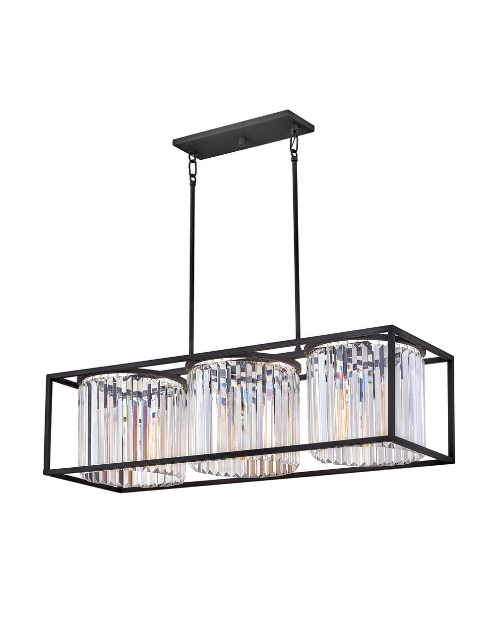 Hinkley Giada Chandelier Chandeliers Hinkley Black 12.0x38.0x13.5 