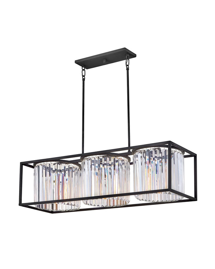 Hinkley Giada Chandelier Chandeliers Hinkley Black 12.0x38.0x13.5