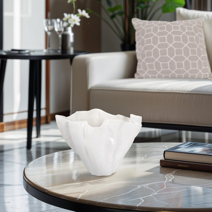 Howard Elliott Artridge Ruffled Edge Bowl