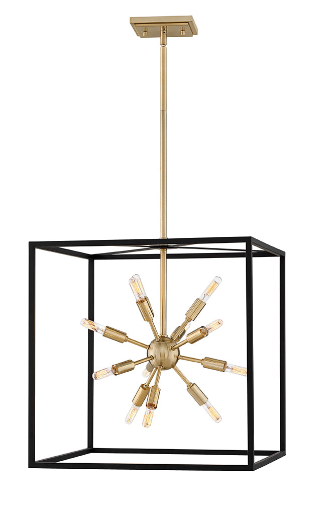 Hinkley Aros Chandelier Chandeliers Hinkley Black* 20.0x20.0x21.0