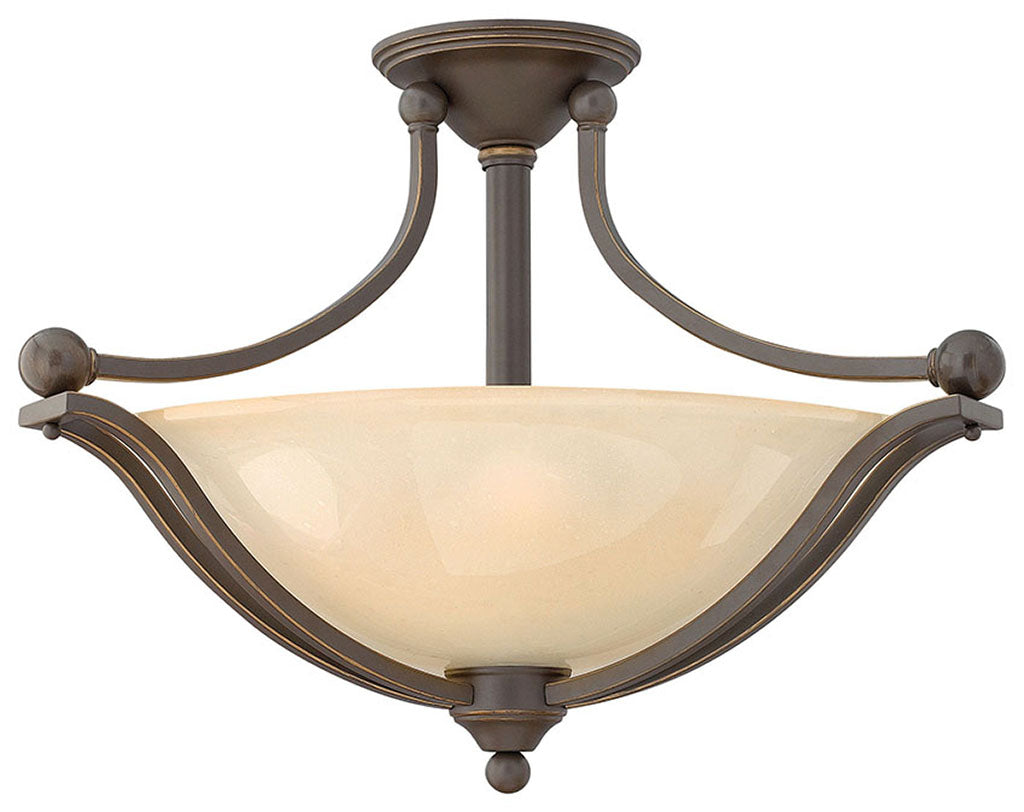 Hinkley Bolla Semi-Flush Mount Ceiling Semi Flush Mounts Hinkley Olde Bronze 23.25x23.25x16.0 