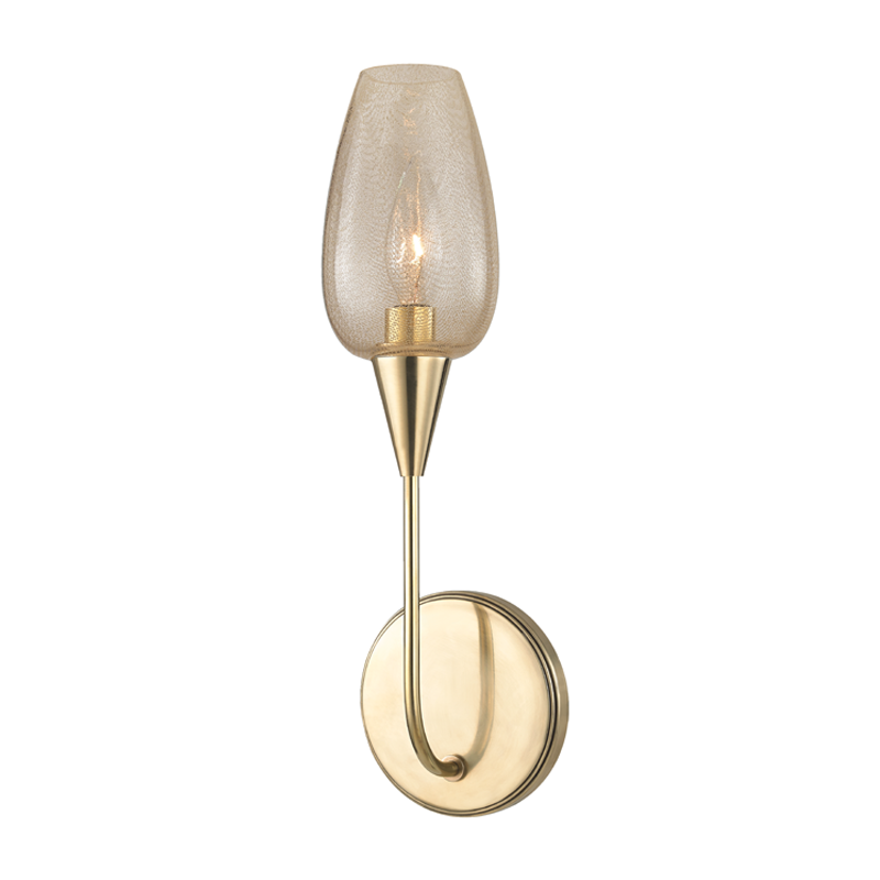 Hudson Valley Lighting Longmont Wall Sconce Wall Sconces Hudson Valley Lighting Aged Brass  