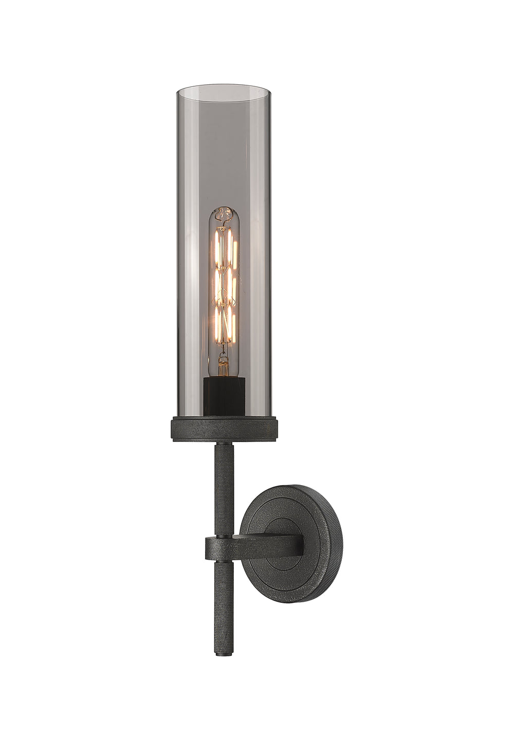 Innovations Lighting Lincoln 12" Sconce - Weathered Zinc