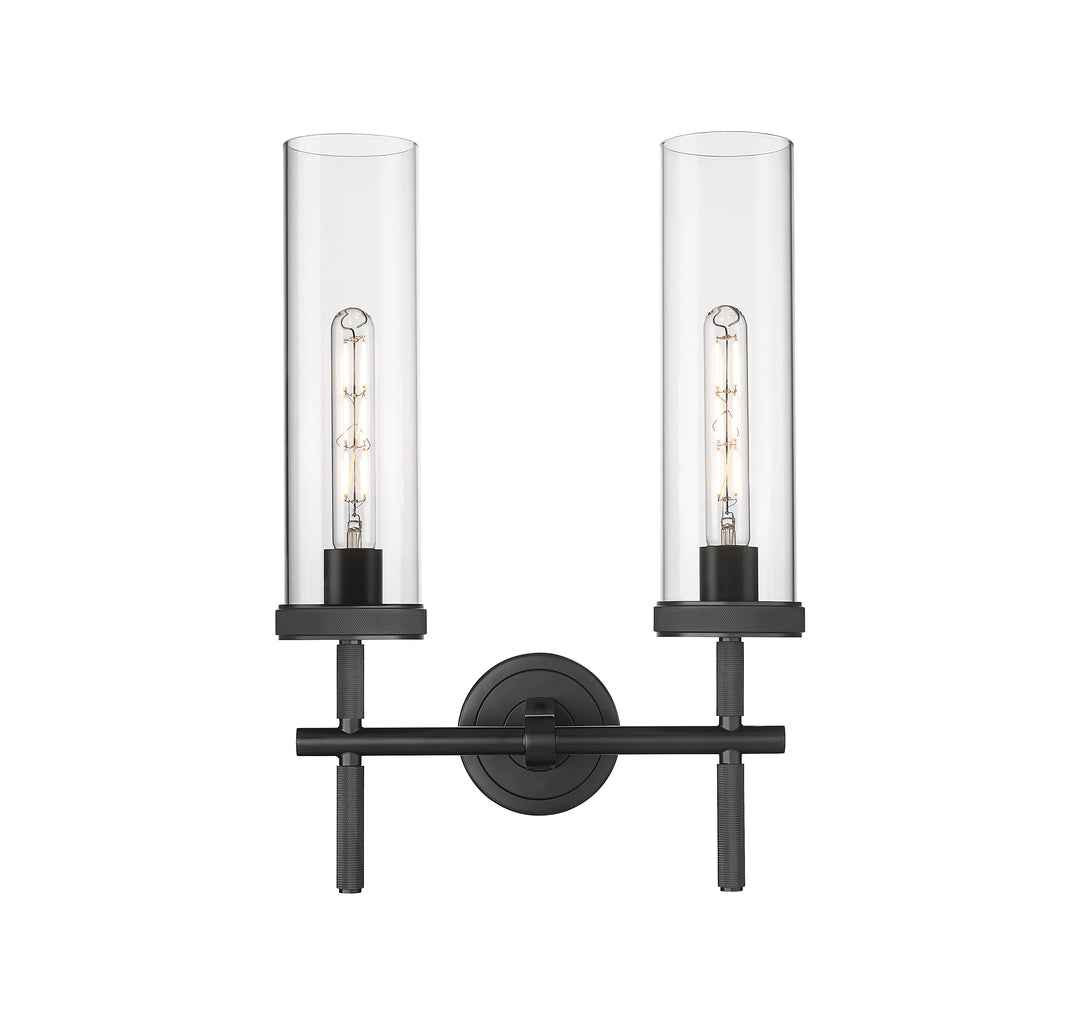 Innovations Lighting Lincoln 12" Bath Vanity Light - Matte Black