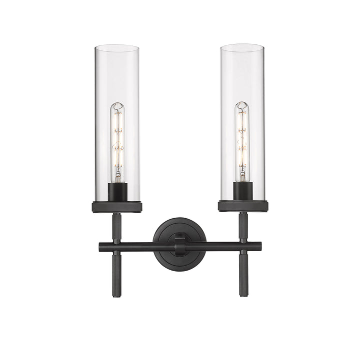 Innovations Lighting Lincoln 12" Bath Vanity Light - Matte Black