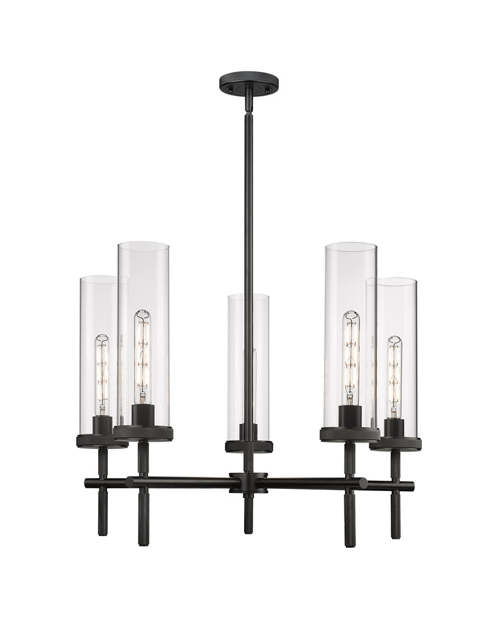 Innovations Lighting Lincoln 12" Chandelier - Matte Black