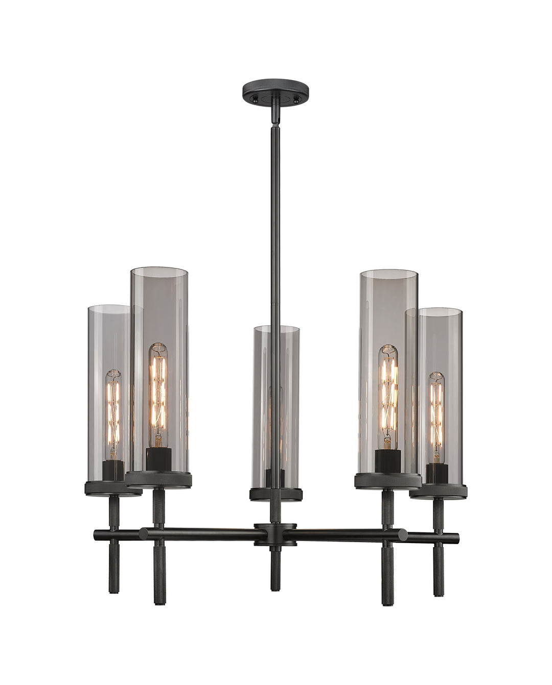Innovations Lighting Lincoln 12" Chandelier - Matte Black