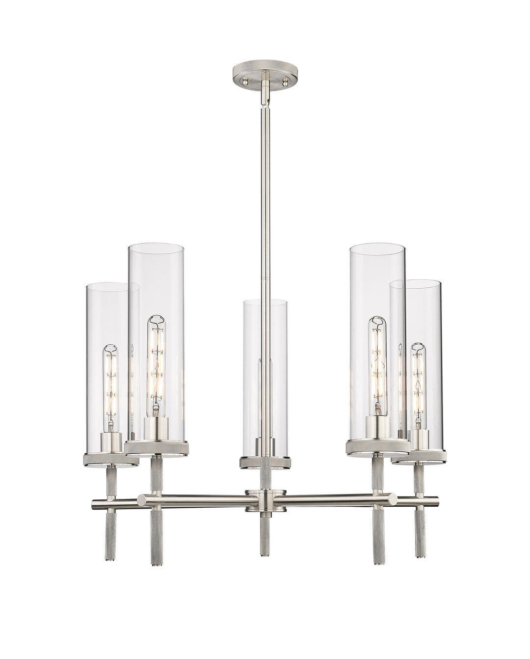 Innovations Lighting Lincoln 12" Chandelier - Satin Nickel