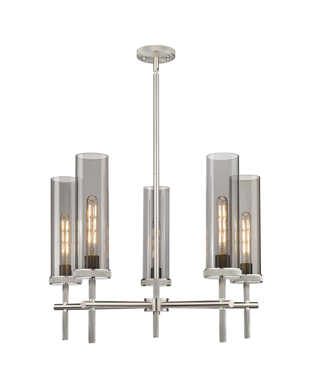 Innovations Lighting Lincoln 12" Chandelier - Satin Nickel