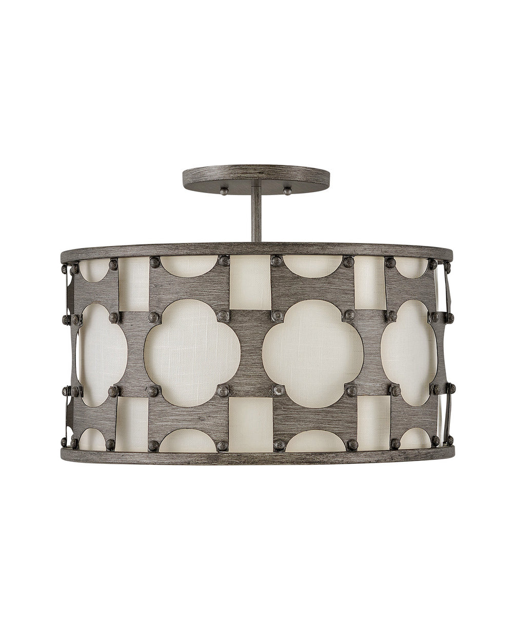 Hinkley Carter Semi-Flush Mount Ceiling Semi Flush Mounts Hinkley Weathered Bronze 17.0x17.0x14.5 