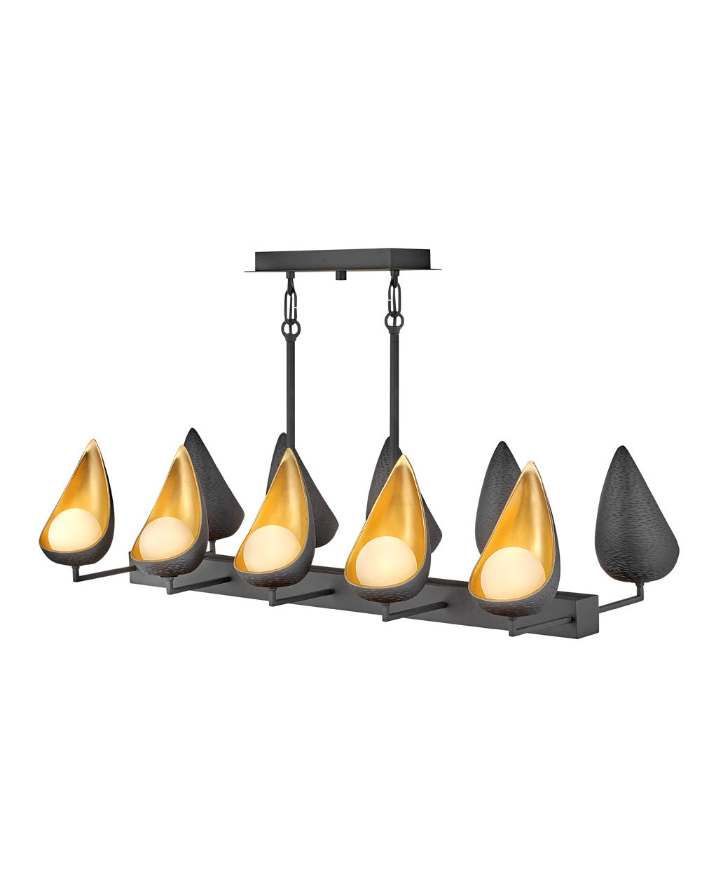 Hinkley Ren Chandelier Chandeliers Hinkley Black* 20.0x45.5x15.25 