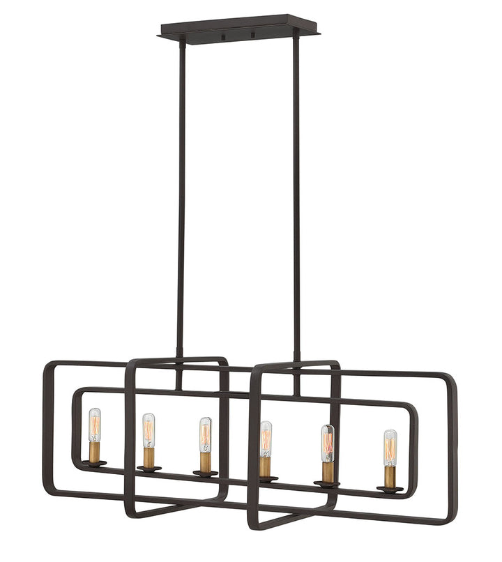 Hinkley Quentin Chandelier Chandeliers Hinkley Buckeye Bronze 16.0x36.0x13.0