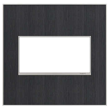 Legrand adorne Rustic Gray 2-Gang wall plate